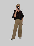 Jeans Straight Leg Cargo