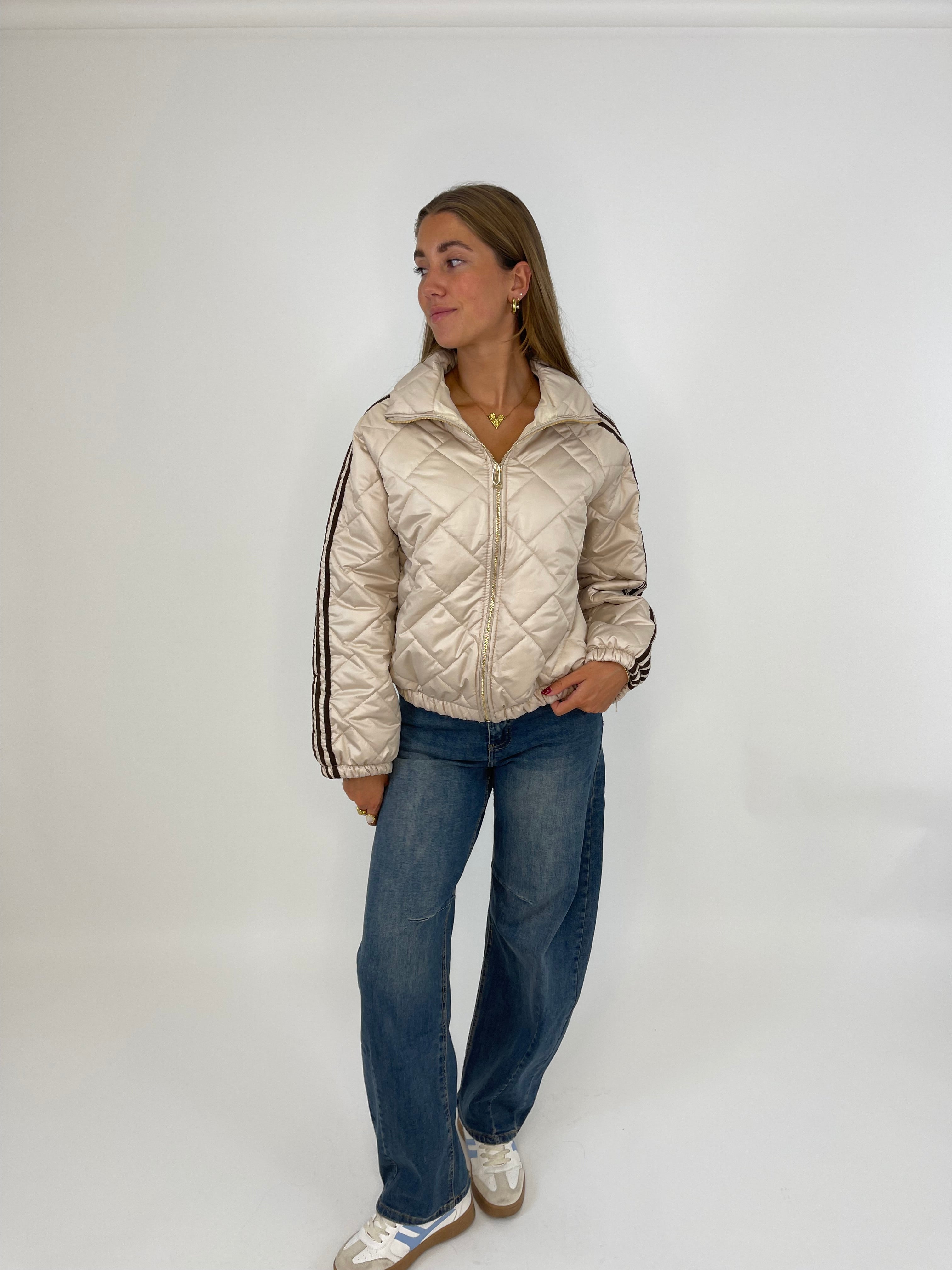 Jas Puffer Stripe Jazz