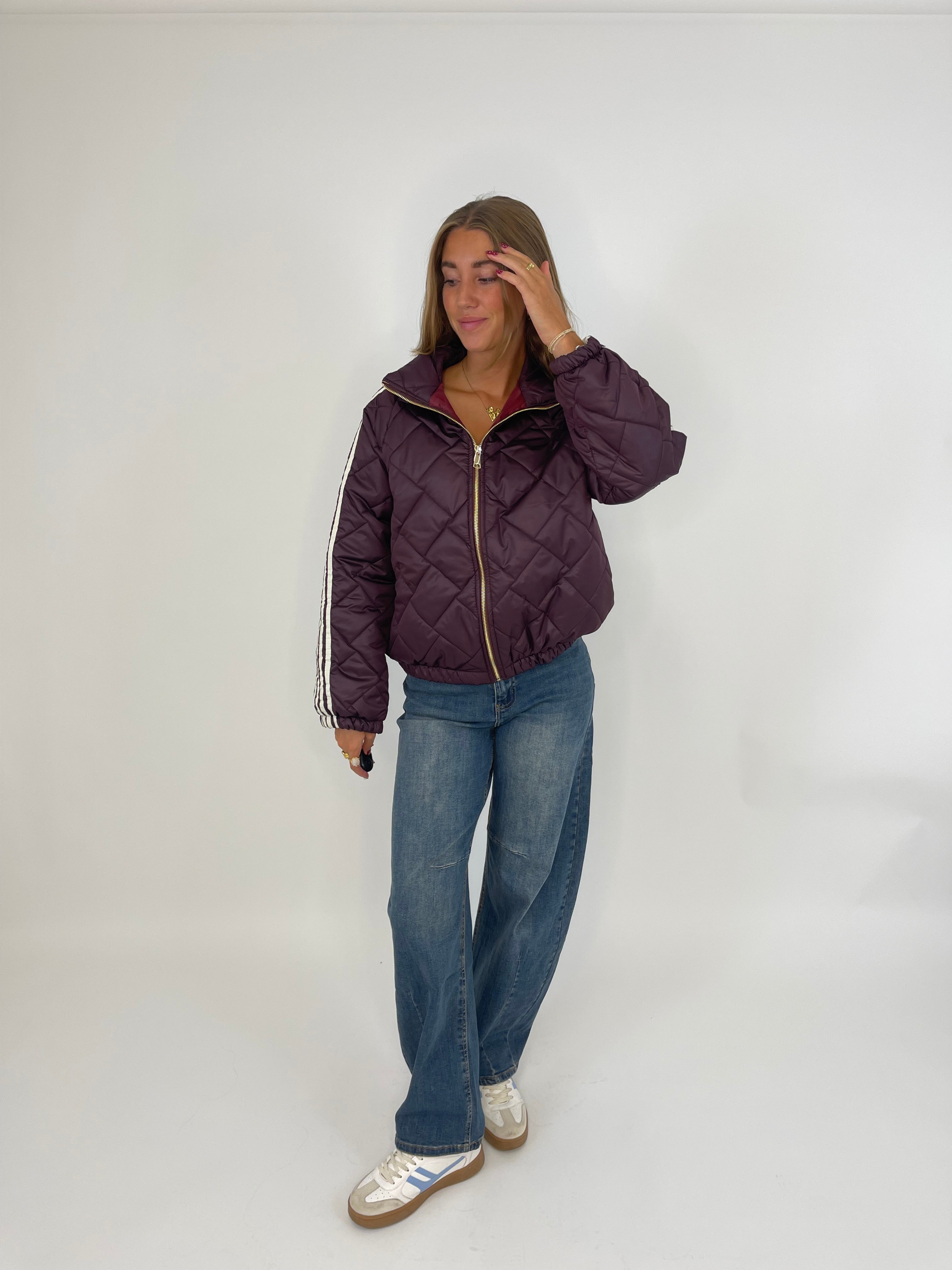 Jas Puffer Stripe Jazz