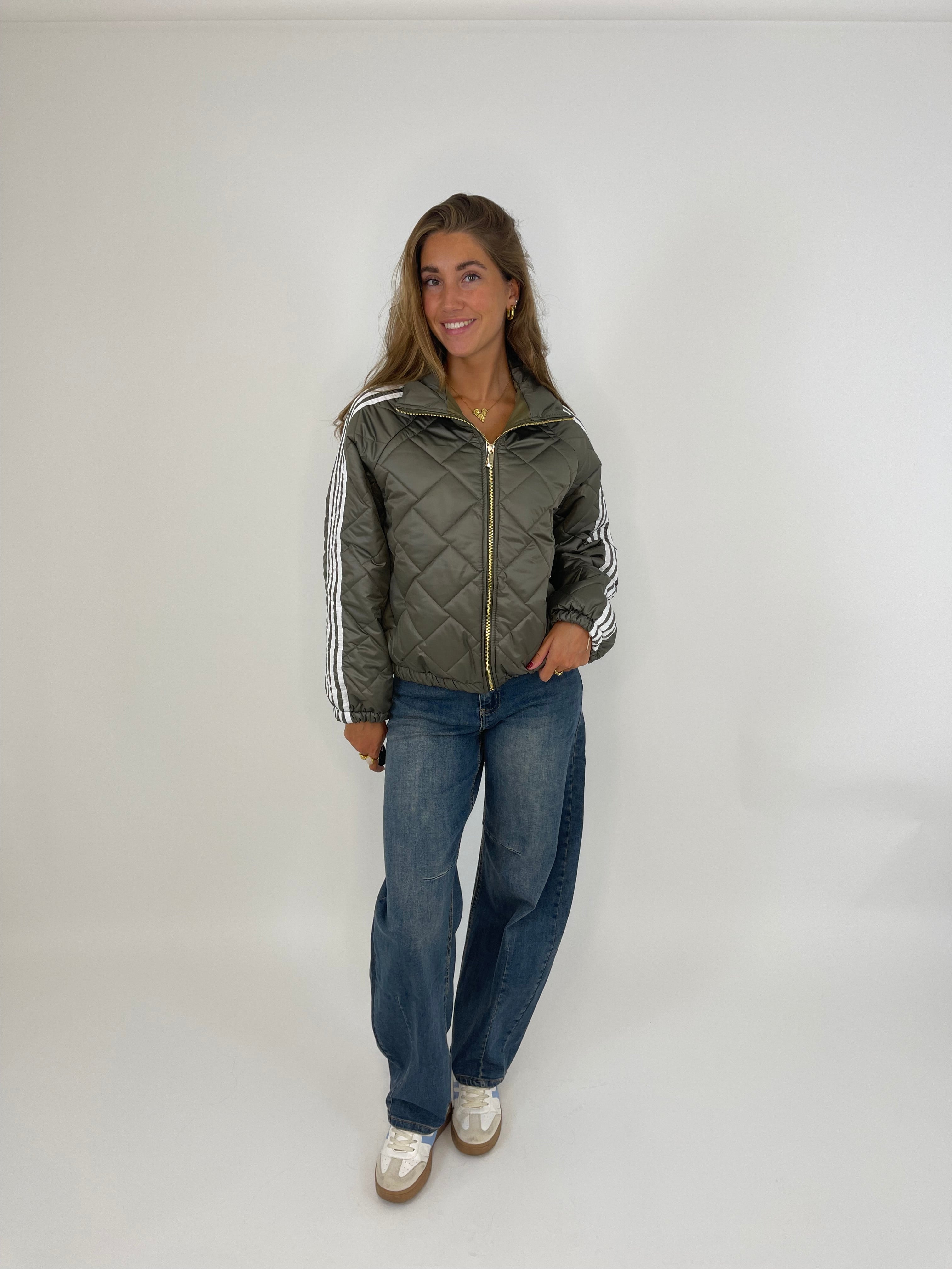Jas Puffer Stripe Jazz