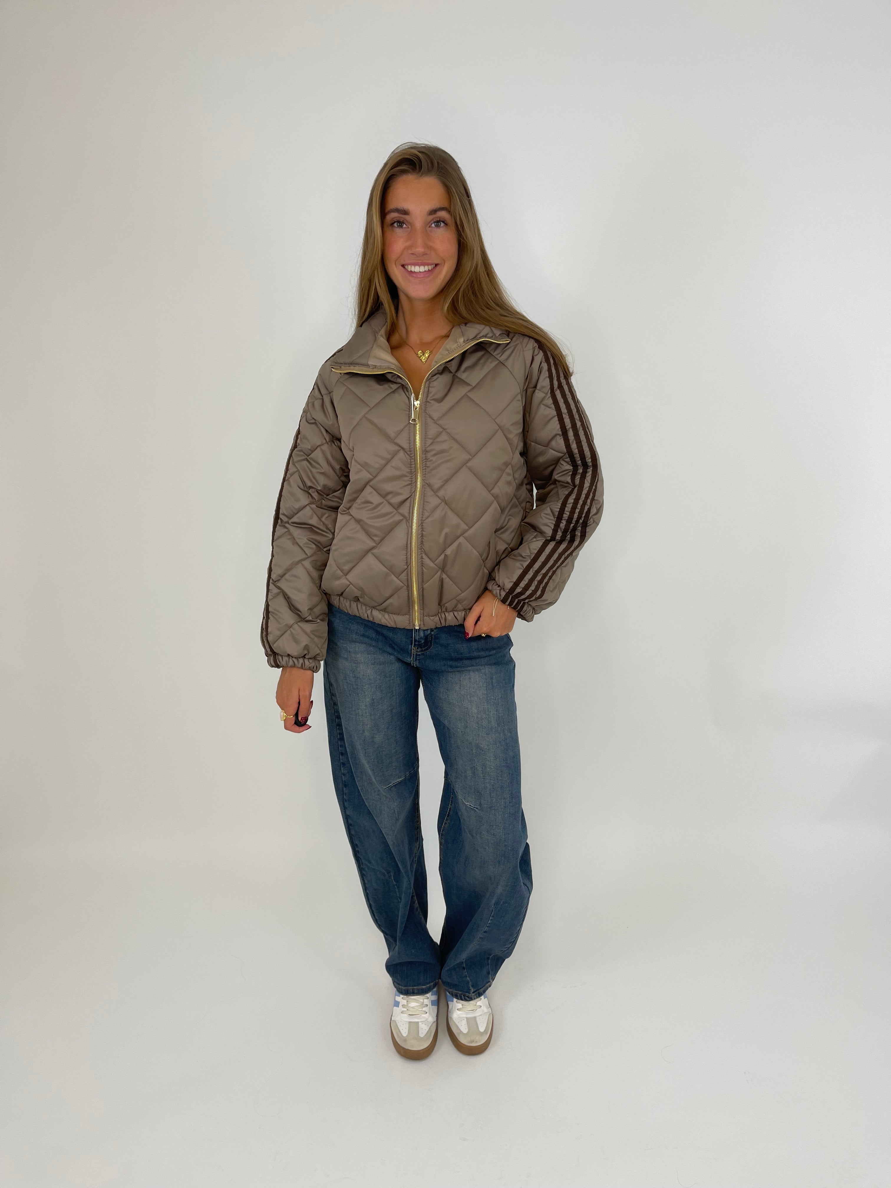 Jas Puffer Stripe Jazz