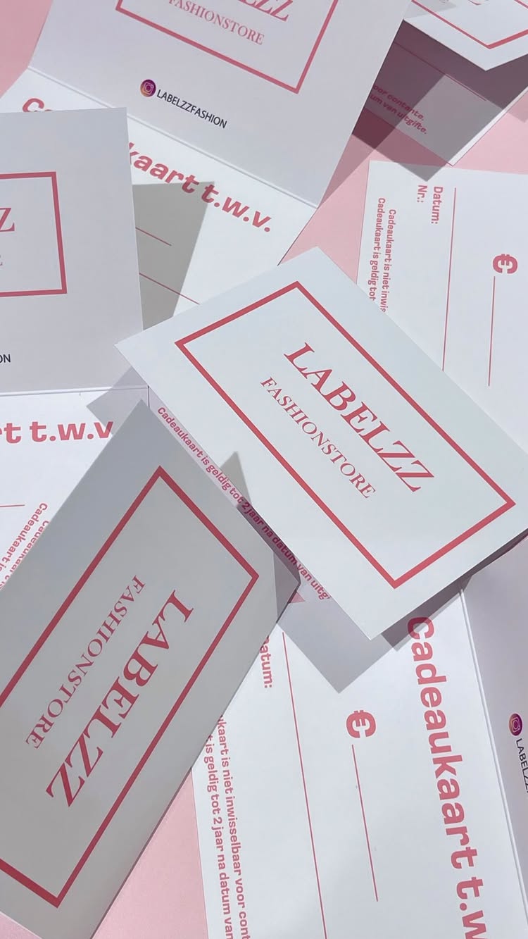 Labelzz cadeaubon
